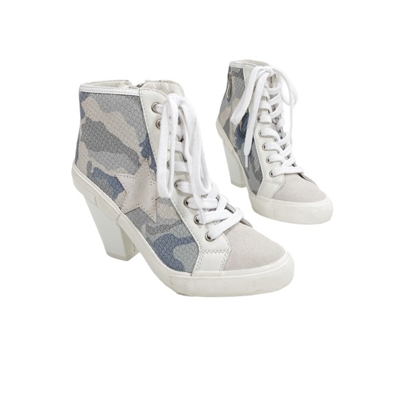 Vintage Havana Shoes - VINTAGE HAVANA Remiee Snakeskin Embossed Leather Bootie In Camo Multi